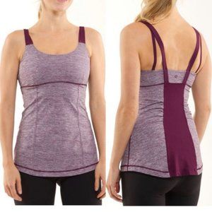 Lululemon Active Strength Tank Heathered Plum